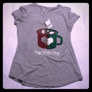 Justice “Cozy Winter Vibes” T-shirt